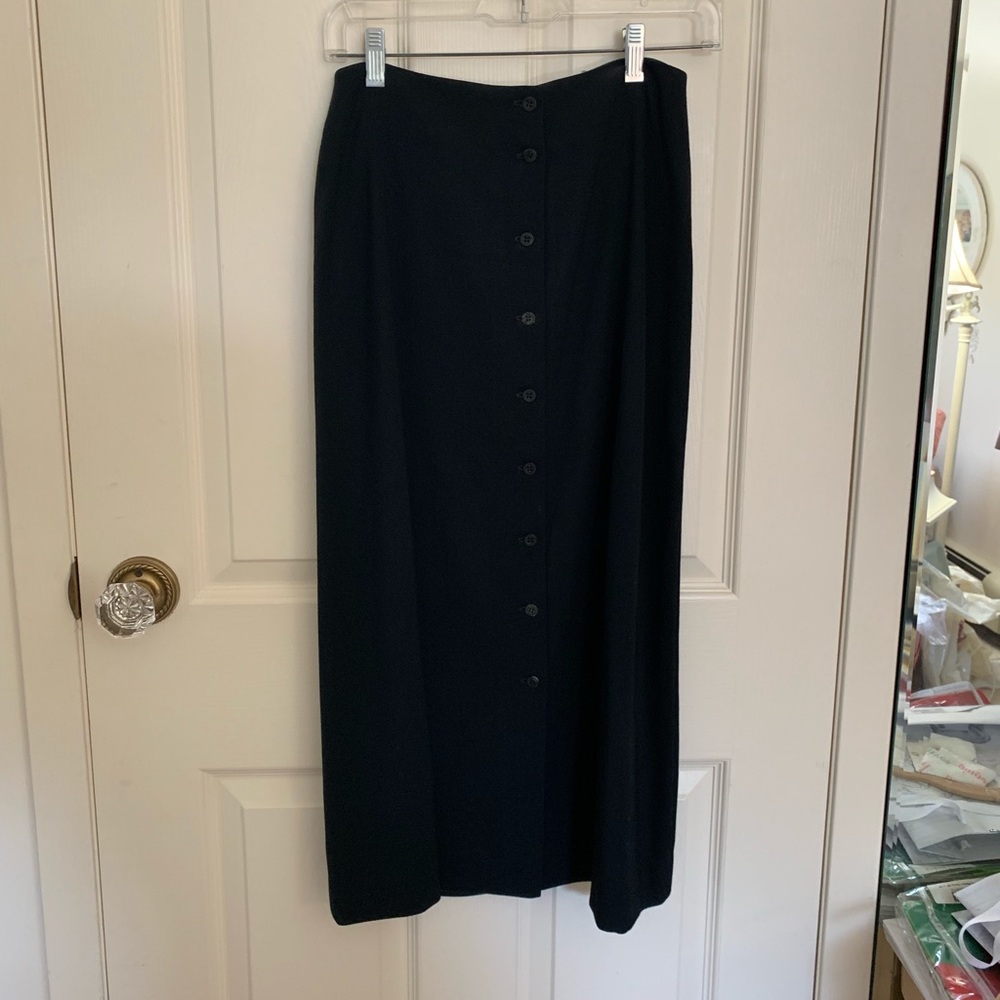 Jones New York Long Black Skirt